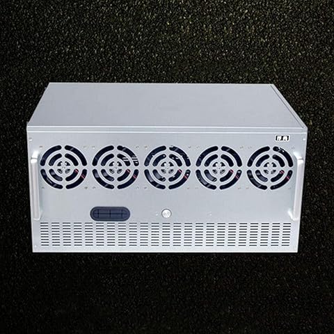 12 GPU Minería Crypto Caso de divisas plataformas Miner bricolaje Minería marco del aparejo