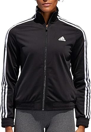 grey adidas track jacket women's