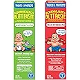 Boudreaux's Butt Paste Diaper Rash Ointment Variety Pack (1-4 oz Maximum Strength, 1-4 oz Natural Aloe)