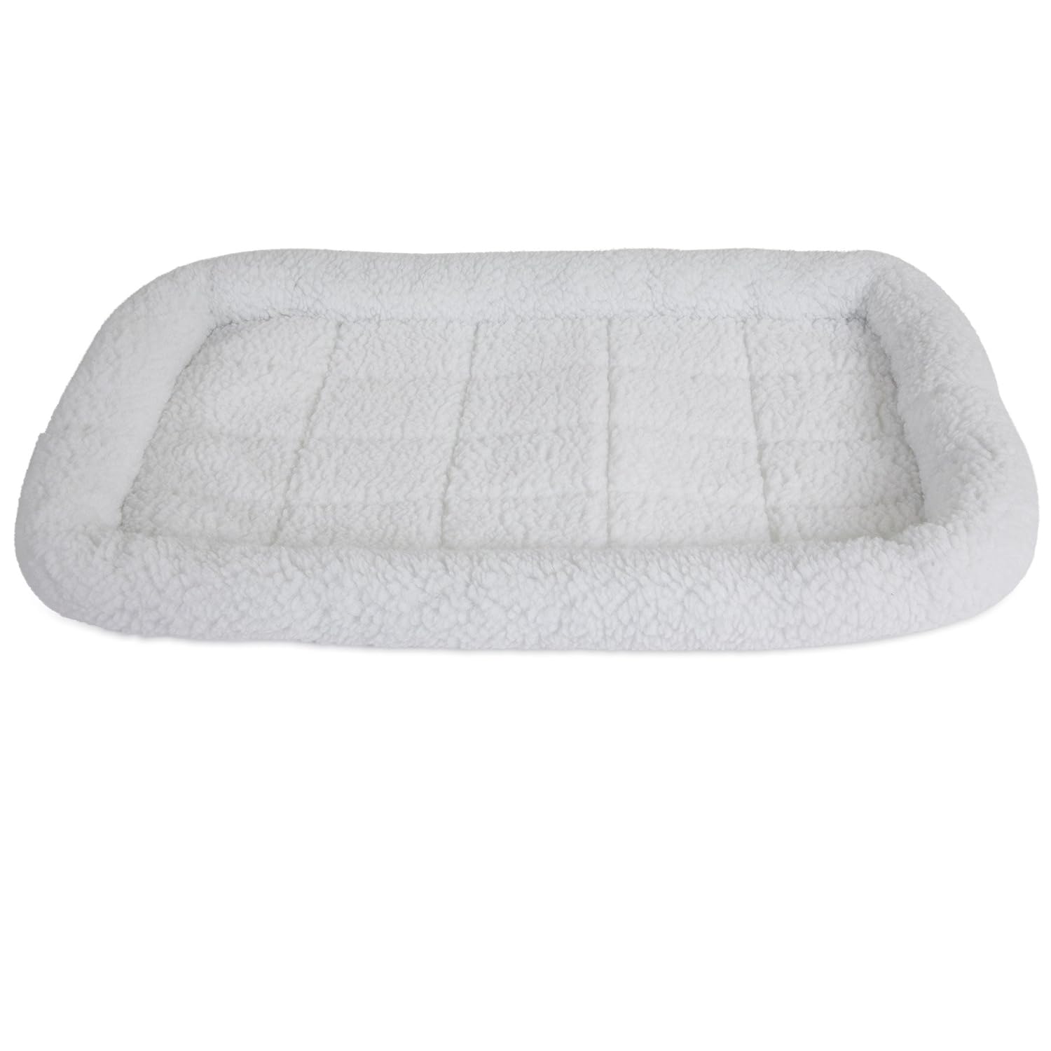 SNOOZZY SHEEPSKIN 29X18 BOLSTER CRATE MAT Dog Beds For
