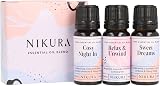 Nikura Sleep Essential Oil Blends Set - Cosy Night, Relax & Sweet Dreams