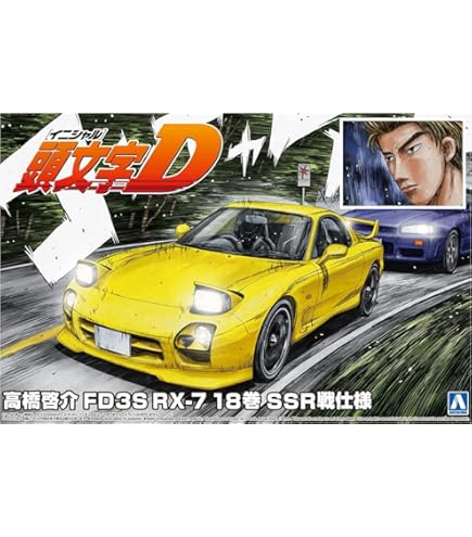 1/24 イニシャルD FD3S RX-7 恭子 製作品 Amazon.co.jp: イニシャルD FD3S RX-7改 恭子 : おもちゃ
