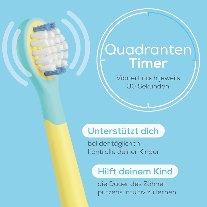 SC 11 Aqua Blue SpongeBob elektrische Zahnbürste Kinder, sehr leise