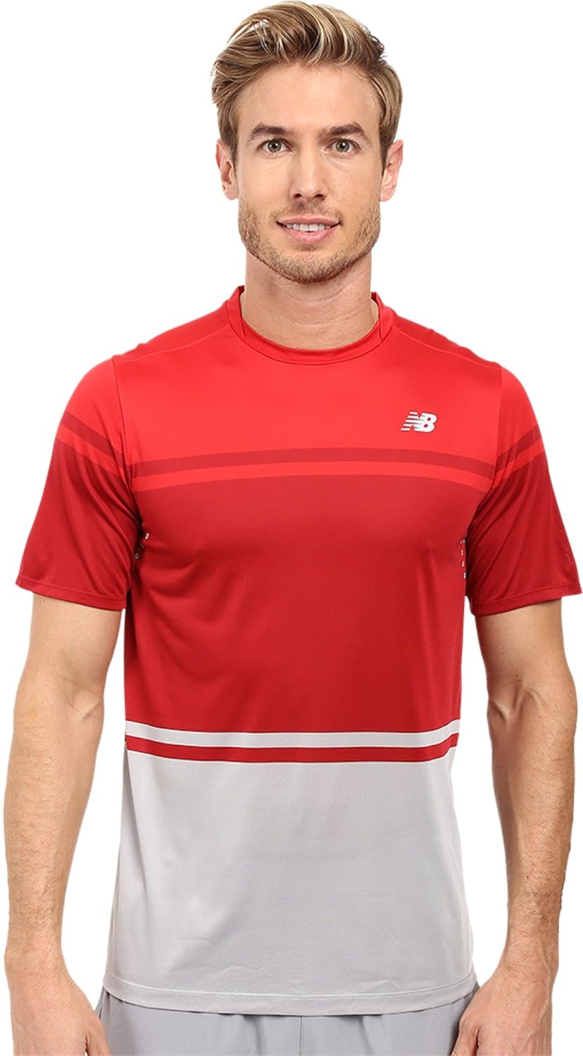 New Balance Men's Tournament Crew Shirt Clothing