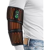 Cordless Elbow Heating Pad for Elbow & Leg Pain Relief, Heated Elbow Brace Wrap Around Wrist Heating Pad for Arm, Wrist, Ankle, Leg and Knee with 3 Heating Levels & Timer