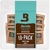 Boveda 49% Instrument Humidifier, Size 8, 10-Pack &ndash; Small Woodwinds &amp; Bows | Moisture absorber for small instrument cases. Two way humidity control packs in a resealable bag