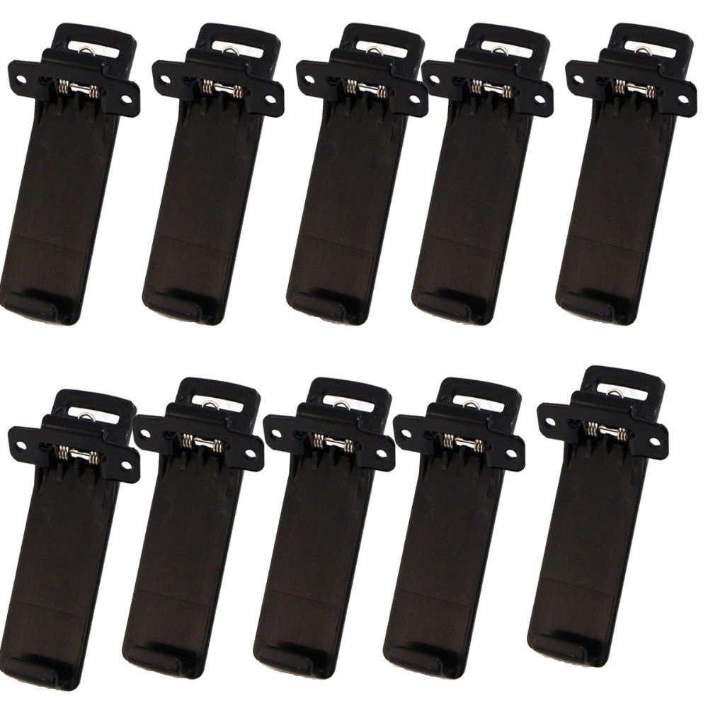 Photo 1 of RoyalTop UV5R Belt Clip Two-Way Radios Walkie Talkie Belt Clip for Baofeng UV-5R Series 10 Pcs/Set