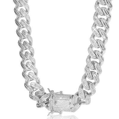 Buy TRIPOD JEWELRY Mens 18mm Iced Out 