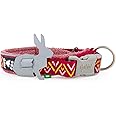 Hurtta Razzle-Dazzle Collar, Beetroot, 10-14 in