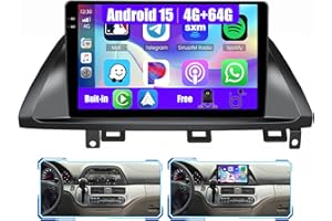 Inefala [4G+64G] Android 15 Car Stereo for Honda Odyssey 2005-2010 with Wireless Carplay/Android Auto, 10 Inch HD Touch Scree