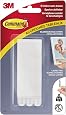 Command Languettes Adhésives Repositionnables - Lot De 12 (8 Larges + 4 Moyennes) + Accroche Tableaux - Fixation Sans Perçage