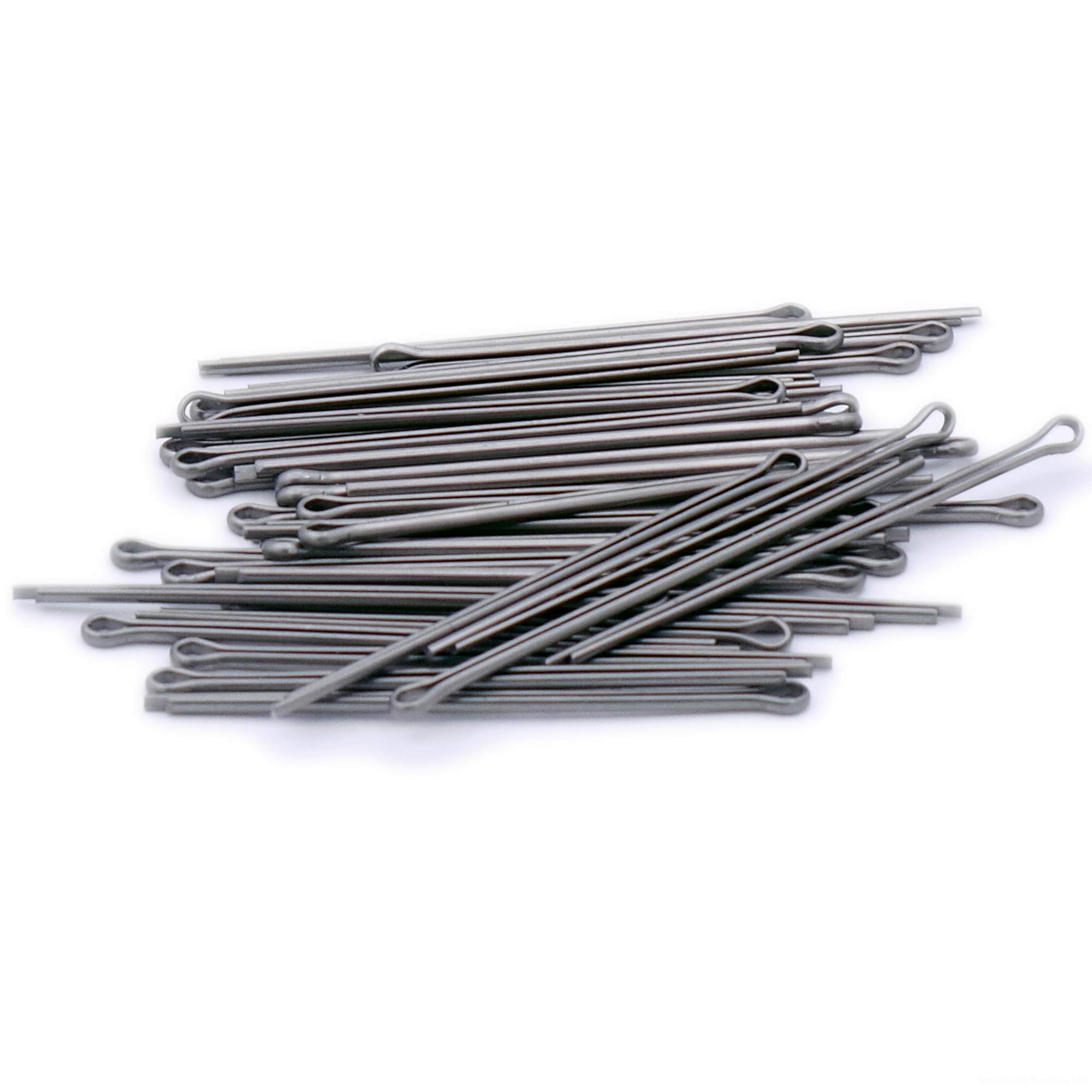 M1.6 (1.6mm x 12mm) Split Cotter Pin - Stainless Steel (A2) (Pack of 40)