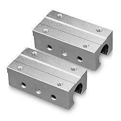 2pcs SBR16 LUU Aluminum Block 16mm Linear Motion