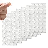 Furnigear Cabinet Bumpers Soft Self-Adhesive Clear