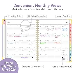July 2025-June 2026 Planner, Forvencer Academic