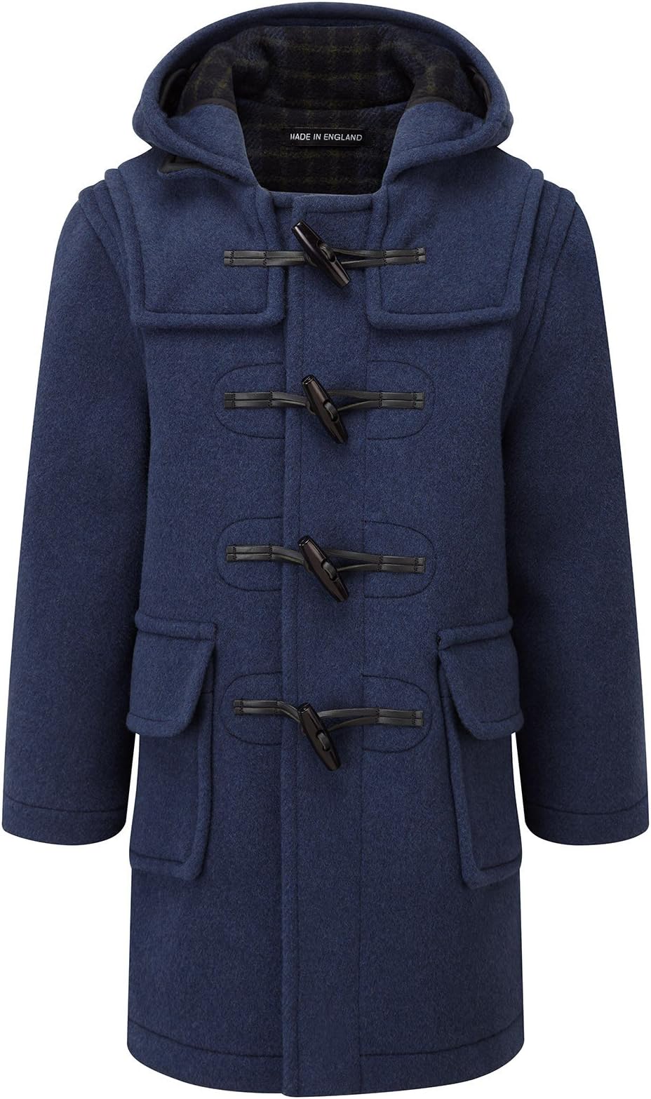 Kids Classic Duffle Coat (Toggle Coat) in Indigo