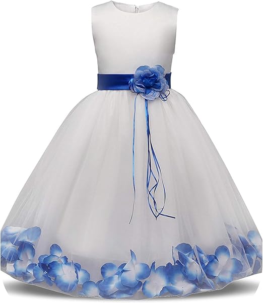 flower girl dresses with flowers