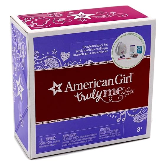 american girl backpack set