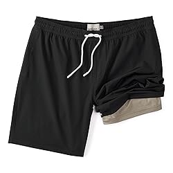 Huckberry Wellen Performance Lined Swim Trunks