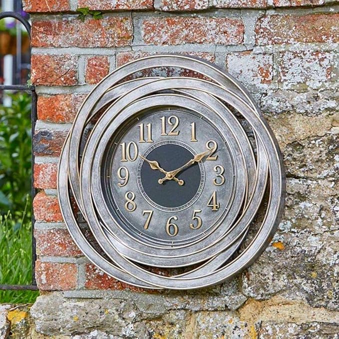 50cm Ripley Wall Clock For Use Indoors And Outdoors Amazon.fr Cuisine