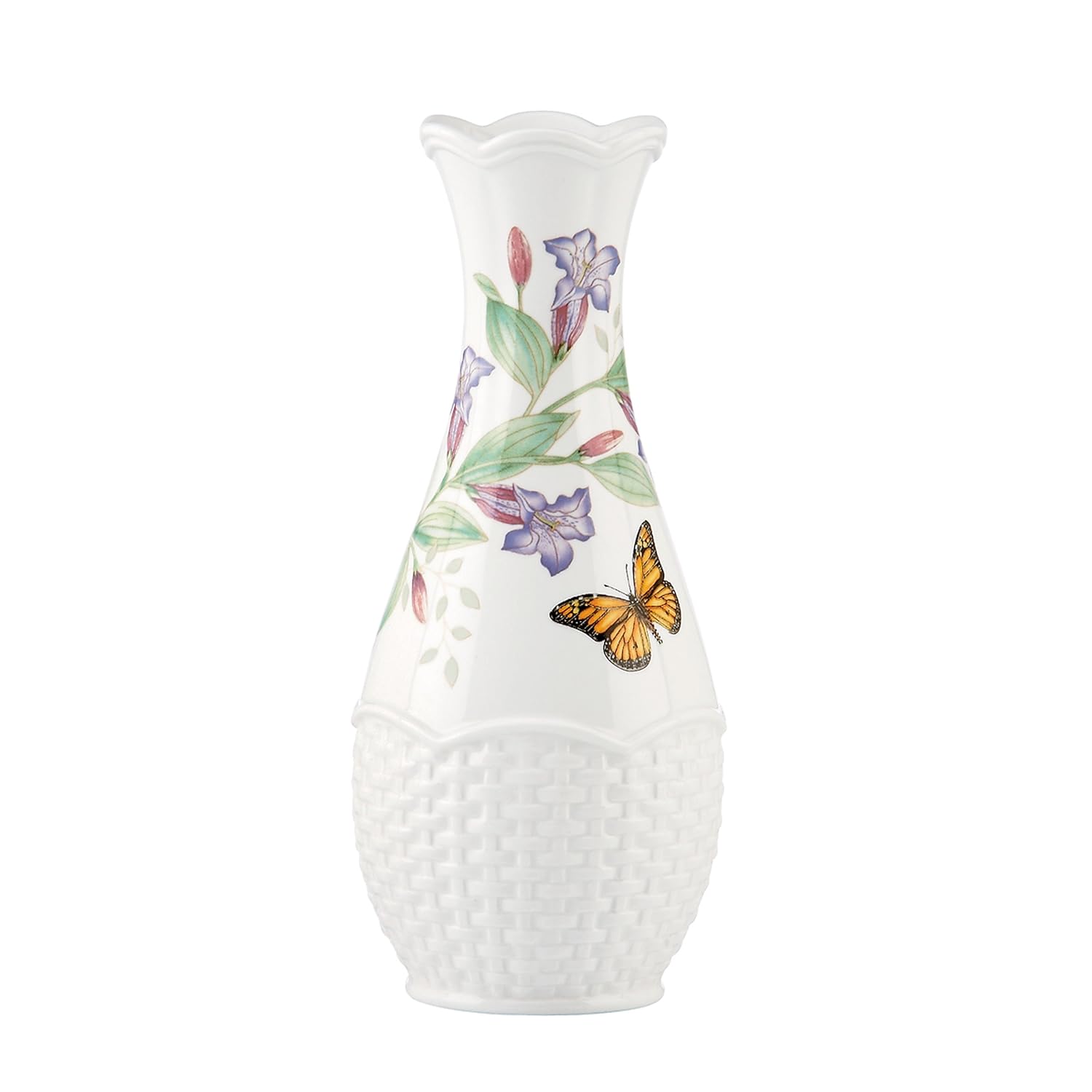 Buy Lenox Butterfly Meadow Basket Bud Vase 7 Inch Online At Low
