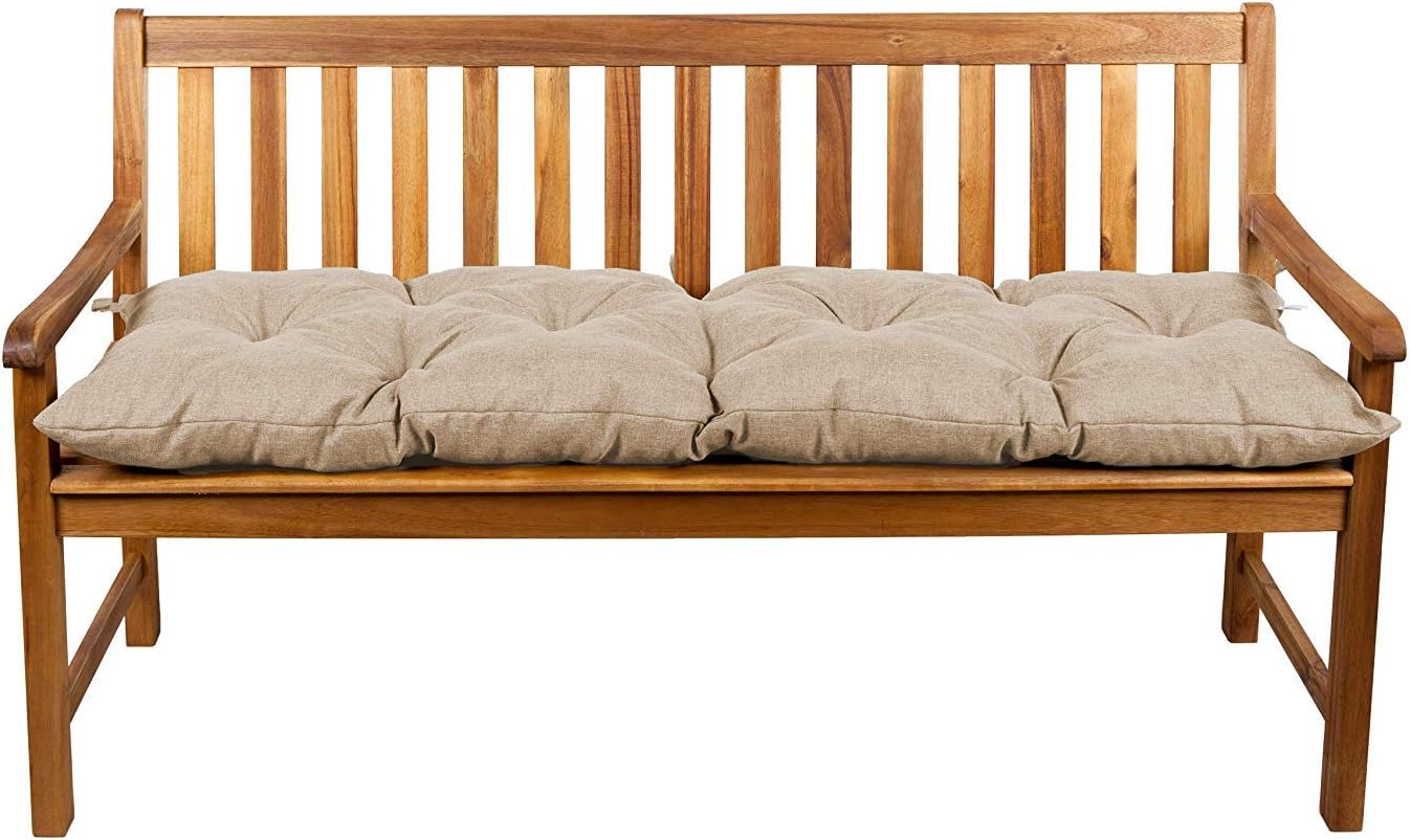 gutekissen Bench cushion Patio Lawn Bench or Swing Garden Furniture LS (200x50, Beige 5)