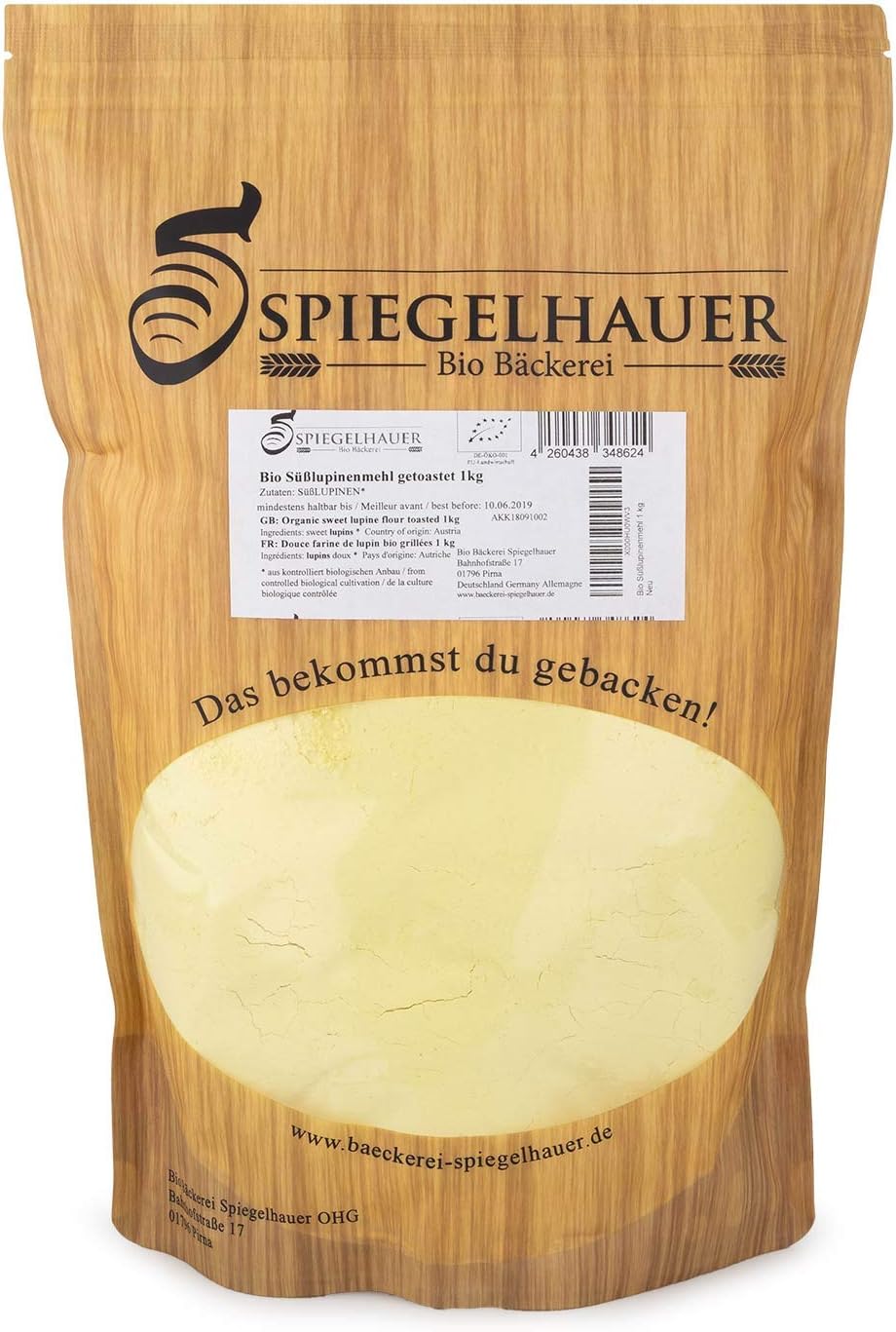 Organic Sweet Lupin Flour Lupin Protein Powder with 39 Lupin Protein