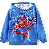 Disney Lilo & Stitch Minnie Mickey Spiderman Frozen Elsa Boys/Girls Hoodie Sweatshirt Graphic Pullover Tops Toddler-Big Kid