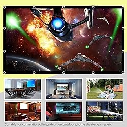 180 Inch Portable Projector Screen, YF2009SZ 16:9
