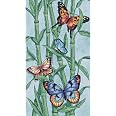 Kit Point De Croix Dimensions - Bears 'N Butterflies 3652 - 18" X 7" - Occasion Complet - Animaux & Insectes