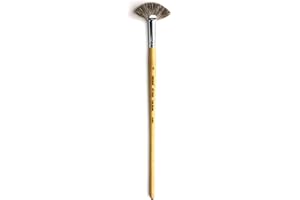 Herend Brush Series EF-2200 (No.1 ~ No.5) for Watercolor with Bagder Hair/Fan Paintbrush (No.4)