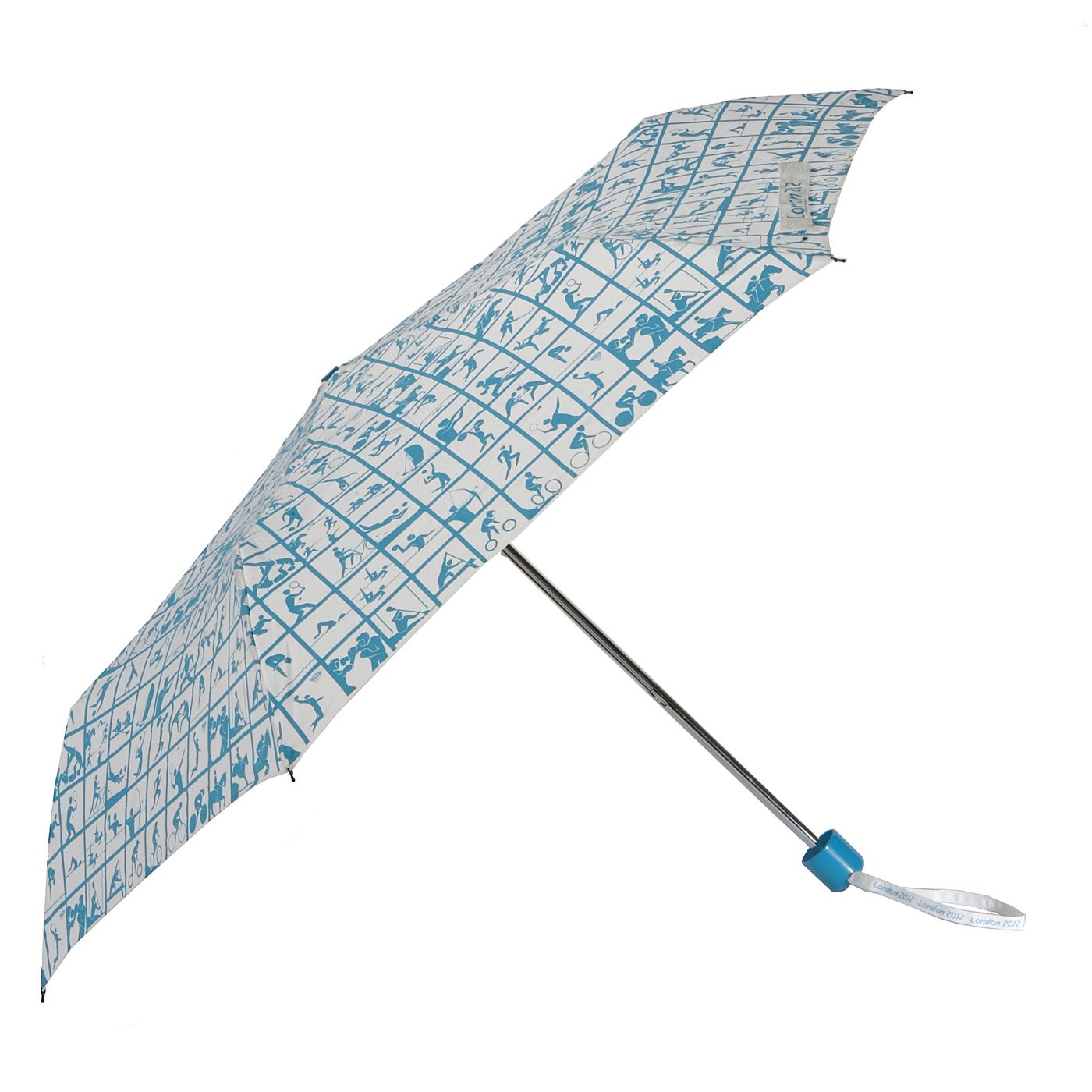 London 2012 Pictograms Umbrella White/Blue