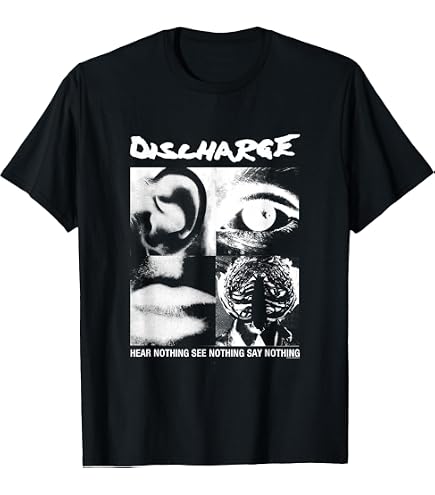 珍品！DISCHARGE Tシャツ Amazon.com: Discharge - Official Merchandise - Never Again T-Shirt