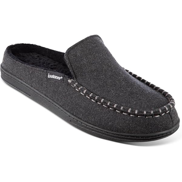 NEW LAMO men\'s classic harrison wool slip-on moccasin in black MorningSave: Lamo Harrison Moc Men main image 4