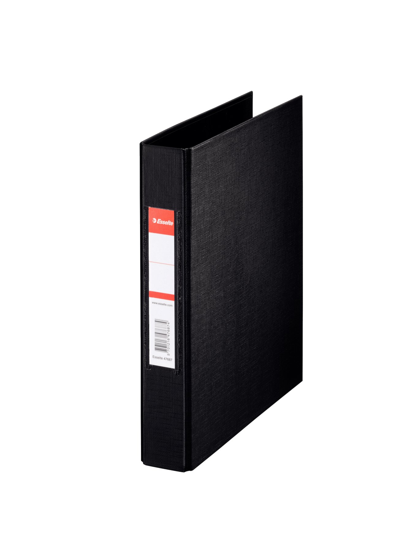 Esselte 1 V-I-V-I-D-A Round Ring Binder, 25 mm, 47687 - A5, Black