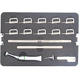 NSKR Reciprocating IPR Orthodontic Interproximal Stripping 4:1 Contra Angle Head Kit with 10pcs Automatic Strips 5 Kinds