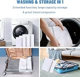 Shakeel 2 Pack Mesh Laundry Bags 50x60cm Delicates Zipper Polyester view 6