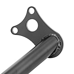 WeiSen Gloss Black Engine Guard Protector Highway