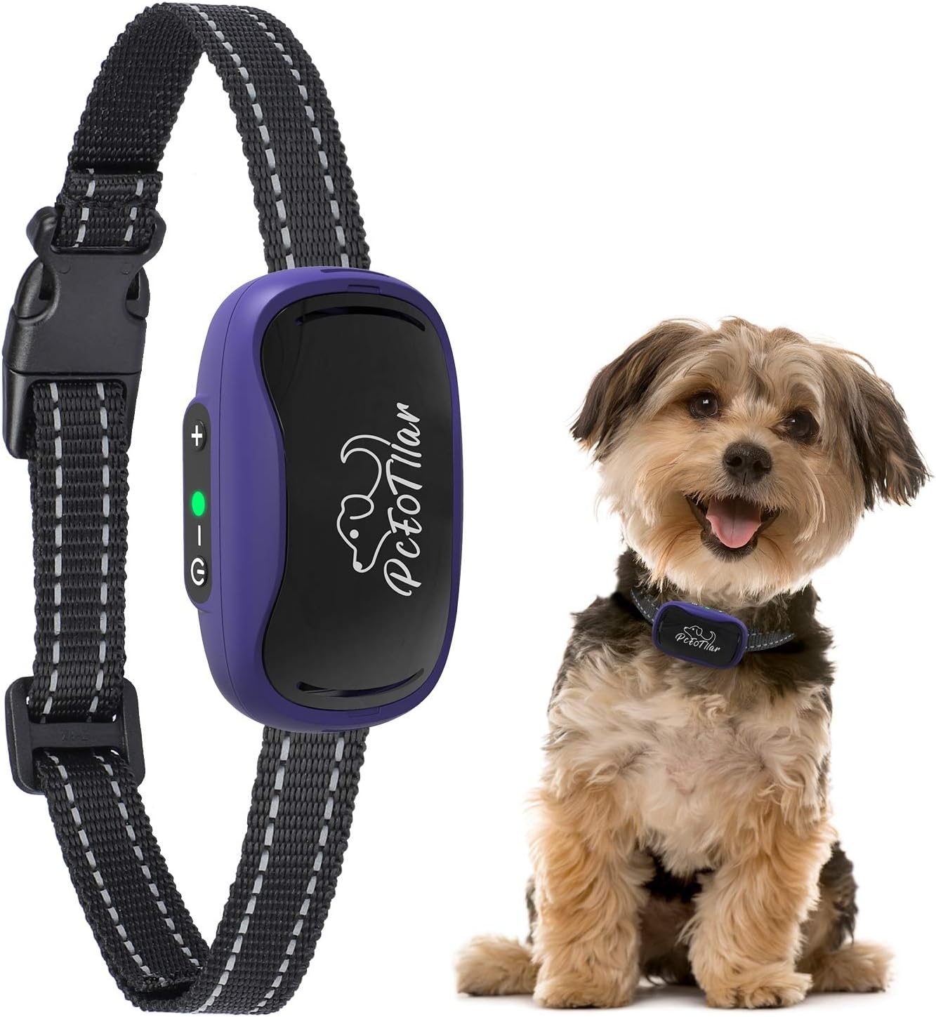 PcEoTllar Anti Bark Collar Rechargeable for Small Dogs Stop Dog Barking