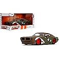 Bigtime Muscle 1:24 1972 Pontiac Firebird Die-Cast Car, Toys for Kids and Adults(Primer Green)