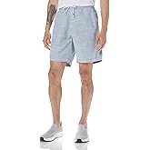 Unionbay Mens Marina Cotton Slub Elastic Pull-on Shorts