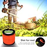 Viabrico 2.0mm Trimmer Line Square Nylon Spool .080 135ft 1.35lb Replacement view 3