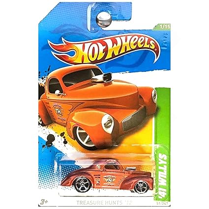 hot wheels 41 willys treasure hunt