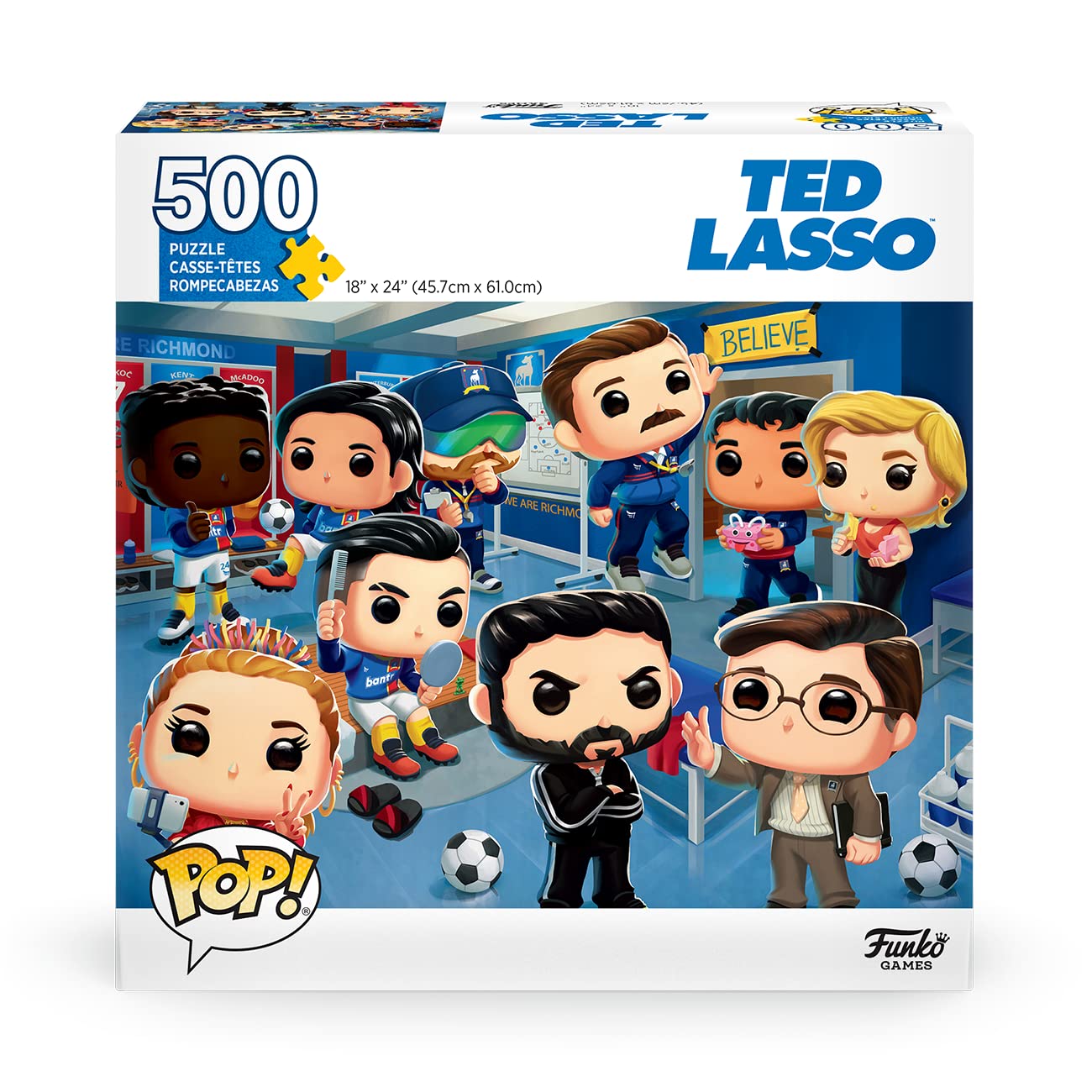 Pop! Puzzles Ted Lasso - 500 pieces - 45.7cm x 61 cm - English — image 1