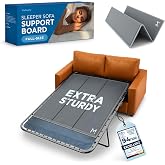 Meliusly Sleeper Sofa Bed Support Board Full (48x48) - Heavy Duty Wood | SleeperSaver Covers Steel Support Bars - Under Mattress Bar Shield for Pull Out Couch, Foldable, Reinforced Wood Panels