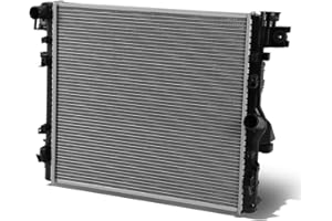 AUTO DYNASTY DPI 2957 Factory Style 1-Row Cooling Radiator Compatible with Jeep Wrangler JK 3.6L 3.8L AT/MT 07-18, Aluminum Core