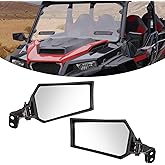 KIWI MASTER Side Mirrors for 2016-2026 Polaris General 1000/ General XP 1000 Accessories Adjustable Folding Rear View Mirror, Pair
