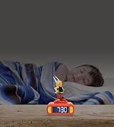 Lexibook Asterix Nightlight Alarm Clock RL800AX2 with 6 Sounds & Snooze view 3