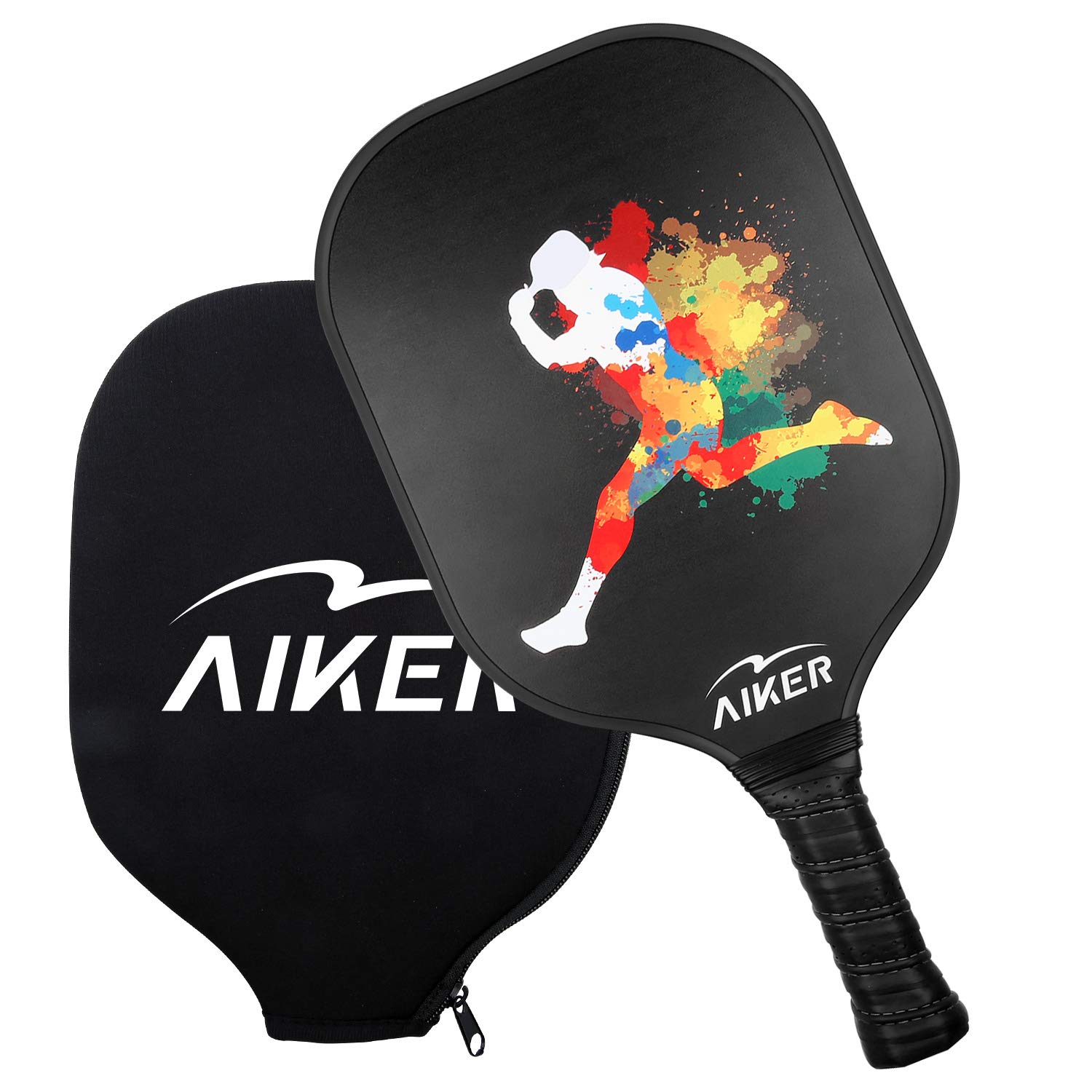 Boealzhl Pickleball Paddle Graphite Pickleball Racket Honeycomb Composite Core Include Cover