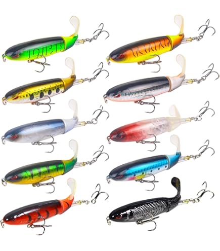 Musky Bucktail Lure 8.5 Double #8 Blades 6/0 Fishing Spinner